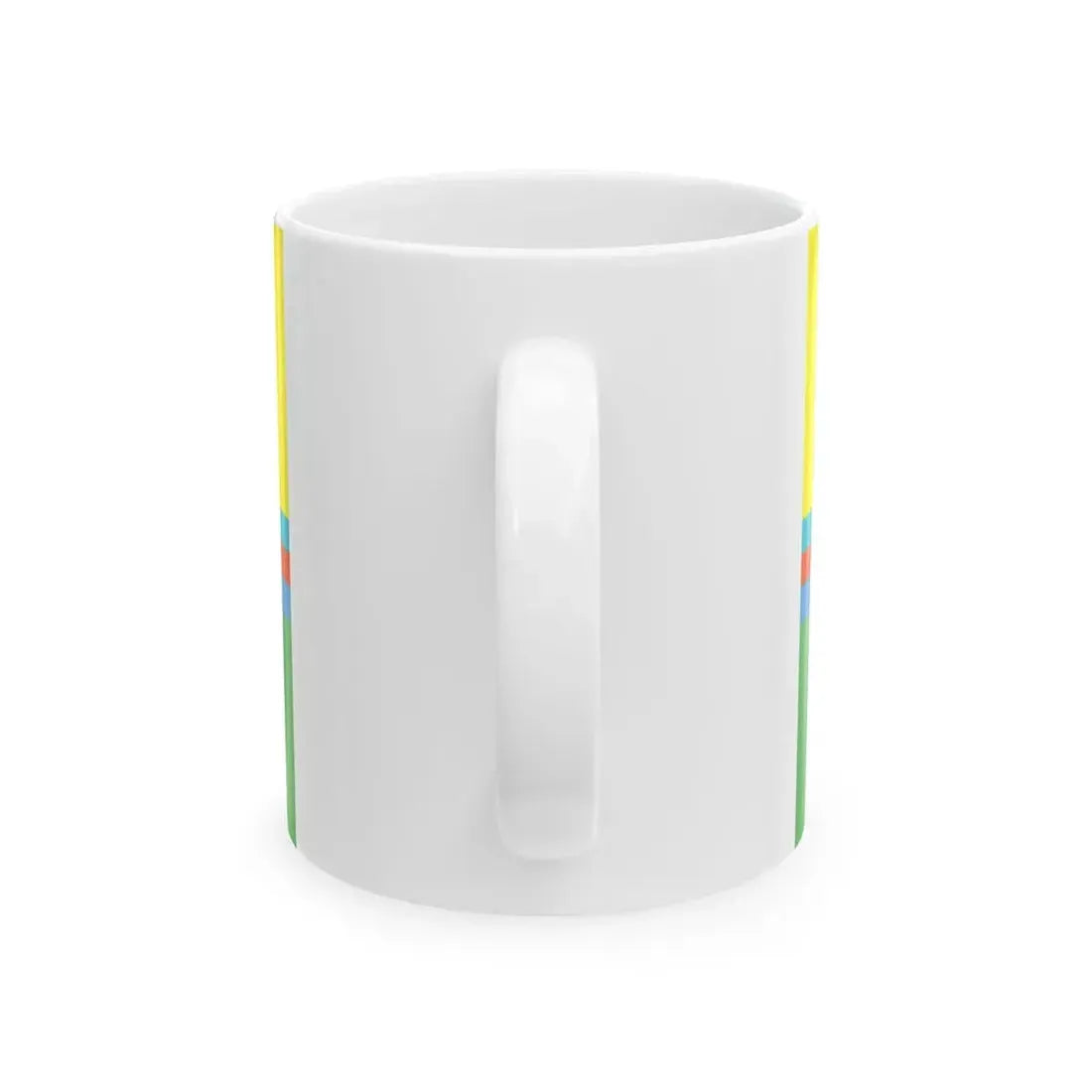 Flag of Saint Martin island Unification flag (Netherlands) White Coffee Mug - Go Mug Yourself