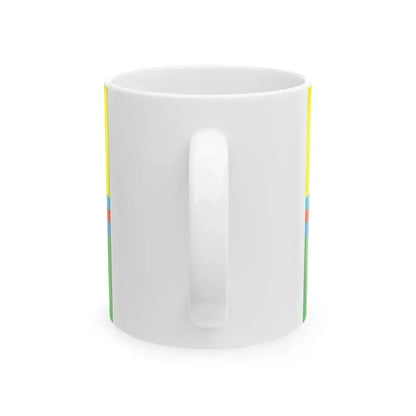 Flag of Saint Martin island Unification flag (Netherlands) White Coffee Mug - Go Mug Yourself