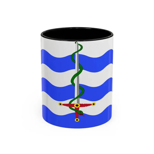Flag of Saint Paul's Bay Malta - Accent Coffee Mug 11oz Black - Go Mug Yourself