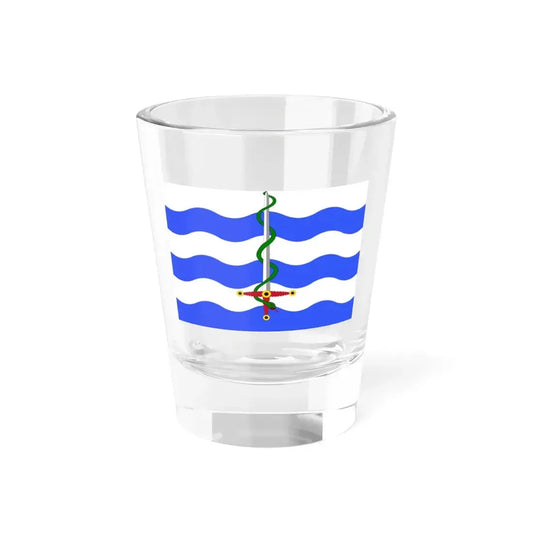 Flag of Saint Paul's Bay Malta - Shot Glass 1.5oz 1.5oz - Go Mug Yourself