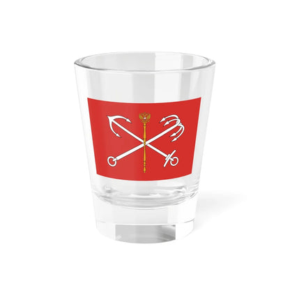 Flag of Saint Petersburg (Russia) Shot Glass 1.5oz 1.5oz - Go Mug Yourself