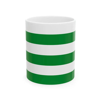 Flag of Saint-Pol-sur-Mer (France) White Coffee Mug 11oz - Go Mug Yourself