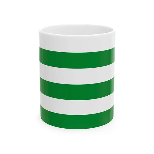 Flag of Saint-Pol-sur-Mer (France) White Coffee Mug 11oz - Go Mug Yourself