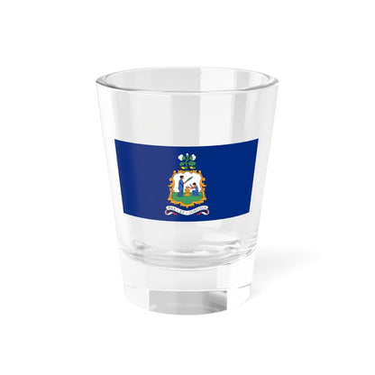 Flag of Saint Vincent and the Grenadines 1969 unofficial (Saint Vincent and the Grenadines) Shot Glass 1.5oz 1.5oz - Go Mug Yourself
