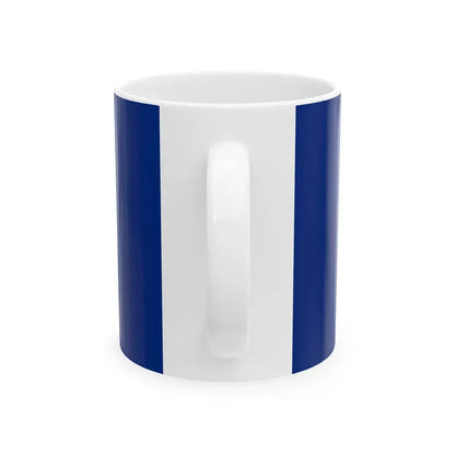 Flag of Saint Vincent and the Grenadines 1969 unofficial (Saint Vincent and the Grenadines) White Coffee Mug - Go Mug Yourself