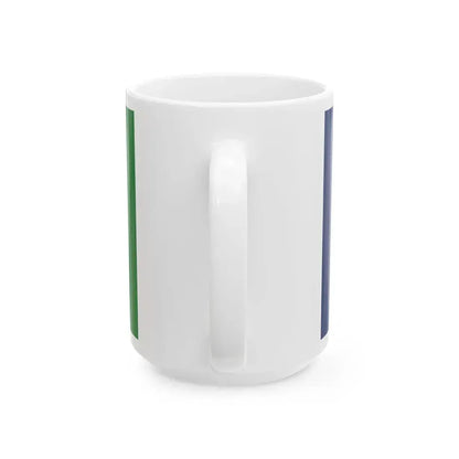 Flag of Saint Vincent and the Grenadines 1979-1985 (Saint Vincent and the Grenadines) White Coffee Mug - Go Mug Yourself