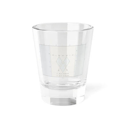 Flag of Saint Vincent and the Grenadines construction sheet (Saint Vincent and the Grenadines) Shot Glass 1.5oz 1.5oz - Go Mug Yourself