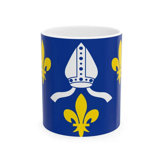 Flag of Saintonge (Belgium) White Coffee Mug 11oz - Go Mug Yourself
