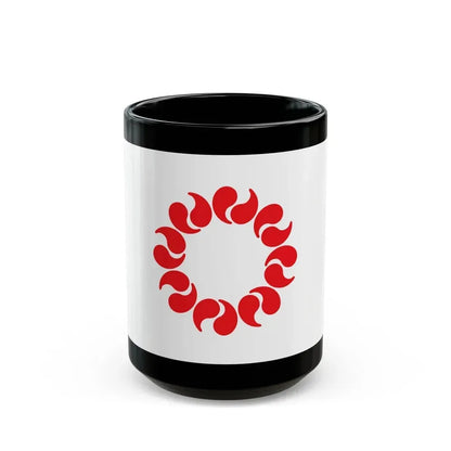 Flag of Saitama Prefecture Japan - Black Coffee Mug - Go Mug Yourself
