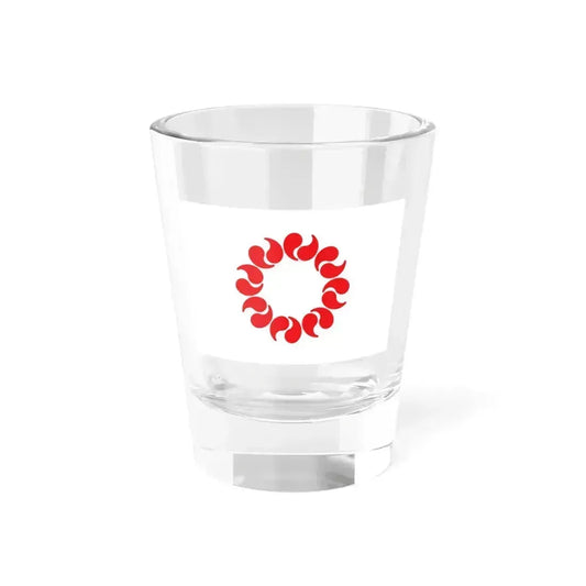 Flag of Saitama Prefecture Japan - Shot Glass 1.5oz 1.5oz - Go Mug Yourself