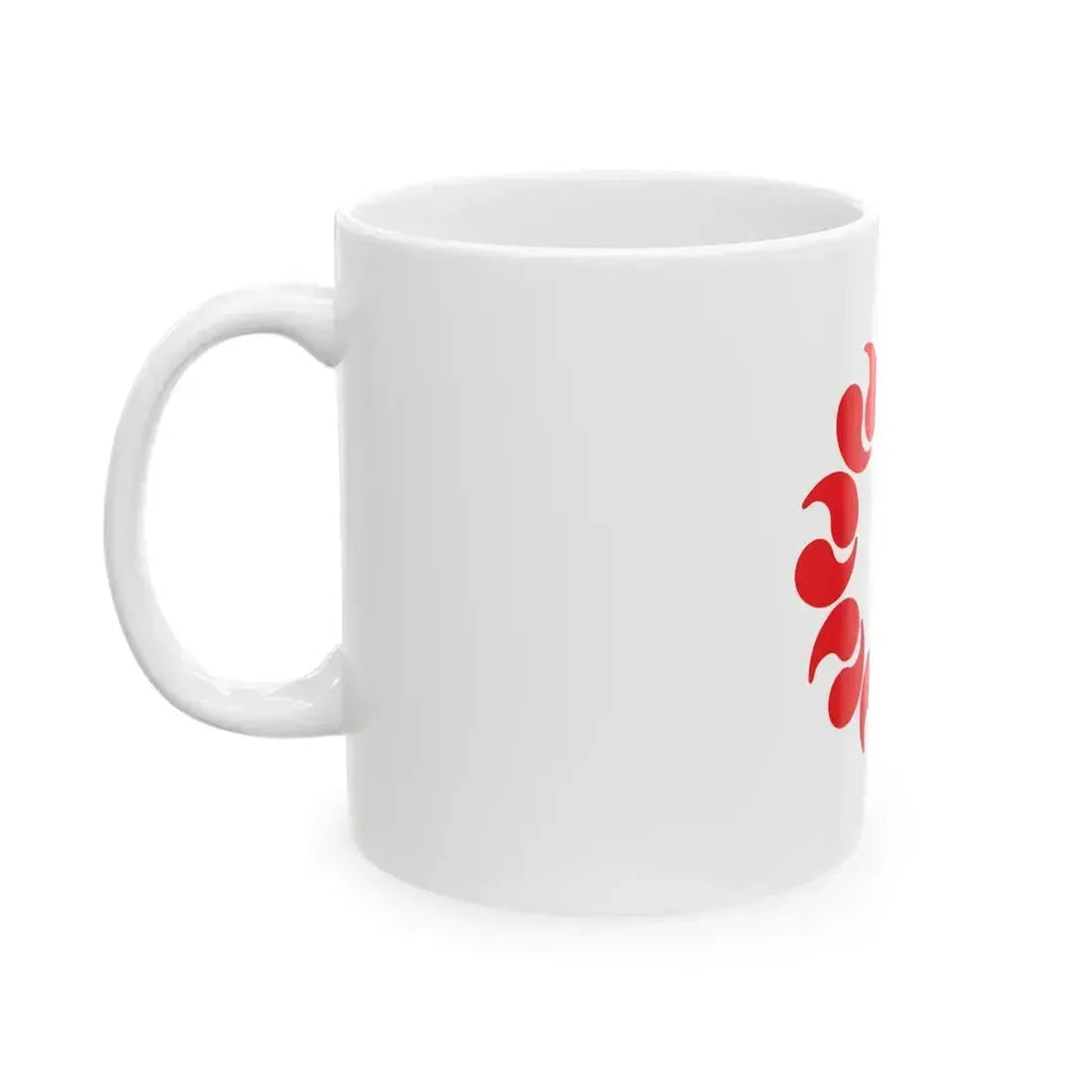 Flag of Saitama Prefecture Japan - White Coffee Mug - Go Mug Yourself