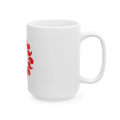 Flag of Saitama Prefecture Japan - White Coffee Mug - Go Mug Yourself