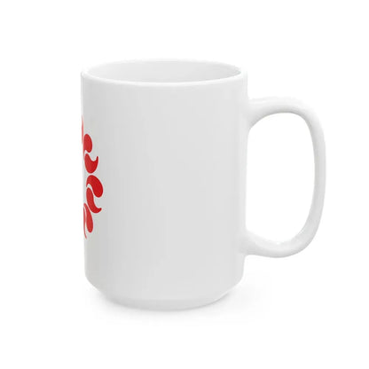 Flag of Saitama Prefecture Japan - White Coffee Mug - Go Mug Yourself