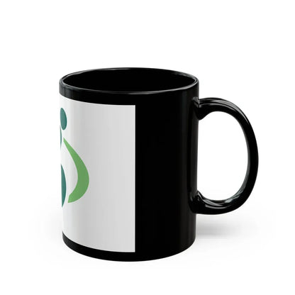Flag of Saitama Saitama Japan - Black Coffee Mug - Go Mug Yourself