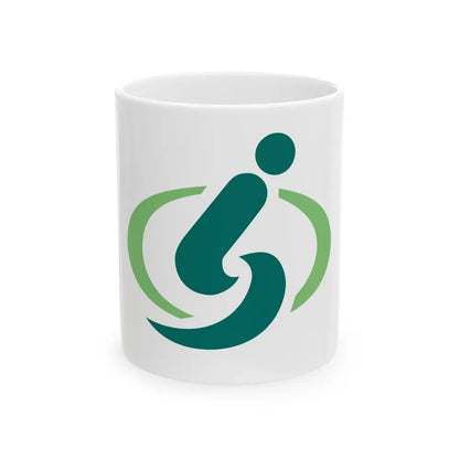 Flag of Saitama Saitama Japan - White Coffee Mug 11oz - Go Mug Yourself