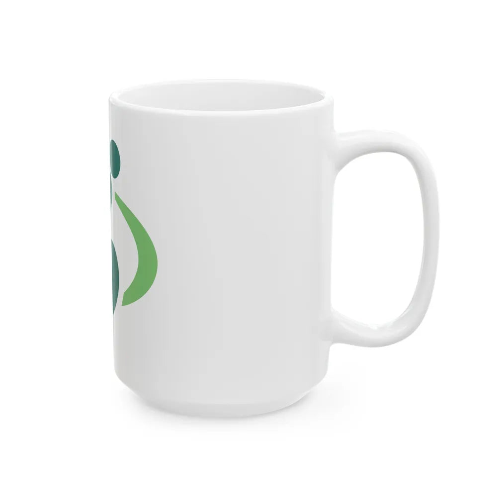 Flag of Saitama Saitama Japan - White Coffee Mug-Go Mug Yourself