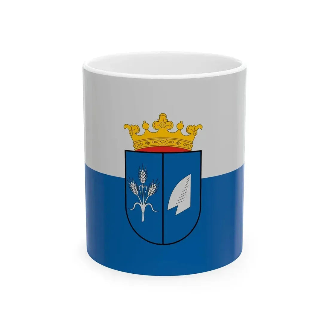Flag of Sajtoskal (Hungary) White Coffee Mug 11oz - Go Mug Yourself
