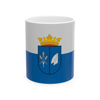 Flag of Sajtoskal (Hungary) White Coffee Mug 11oz - Go Mug Yourself