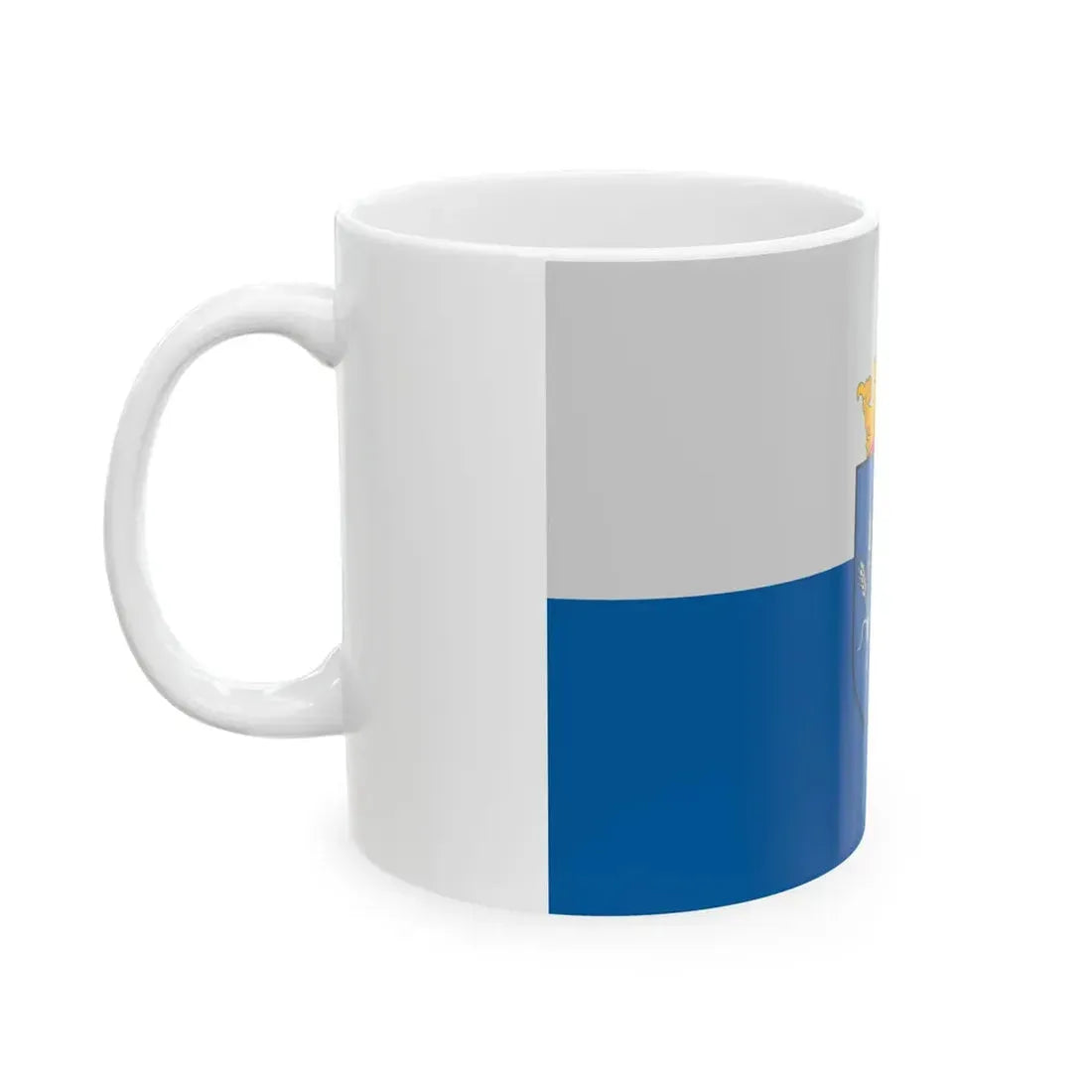 Flag of Sajtoskal (Hungary) White Coffee Mug - Go Mug Yourself