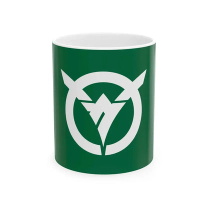 Flag of Sakado Saitama (Japan) White Coffee Mug 11oz - Go Mug Yourself