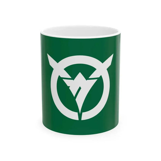 Flag of Sakado Saitama (Japan) White Coffee Mug 11oz - Go Mug Yourself