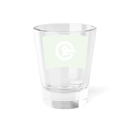 Flag of Sakae Niigata 1967-2005 (Japan) Shot Glass 1.5oz - Go Mug Yourself
