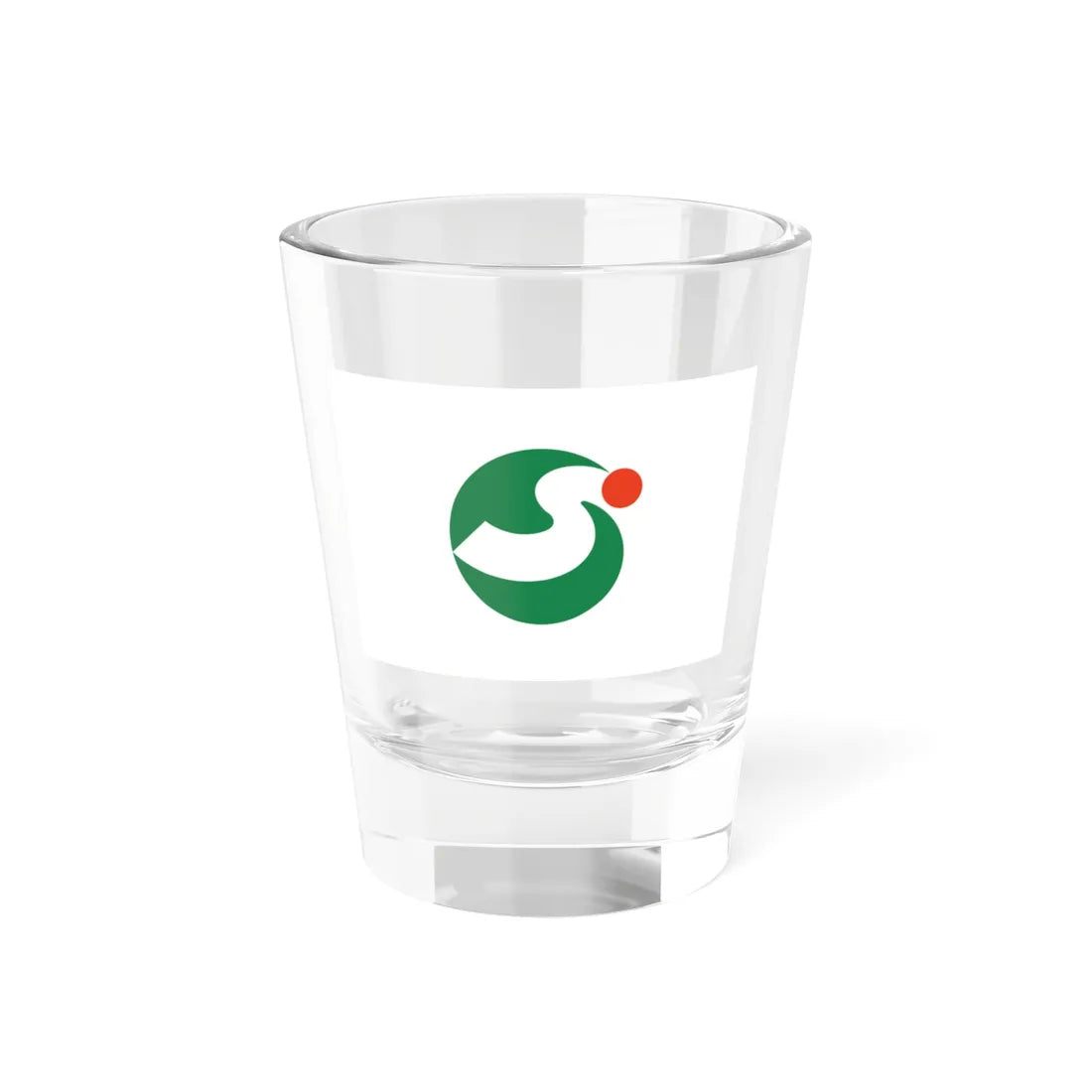 Flag of Sakai Fukui (Japan) Shot Glass 1.5oz 1.5oz - Go Mug Yourself