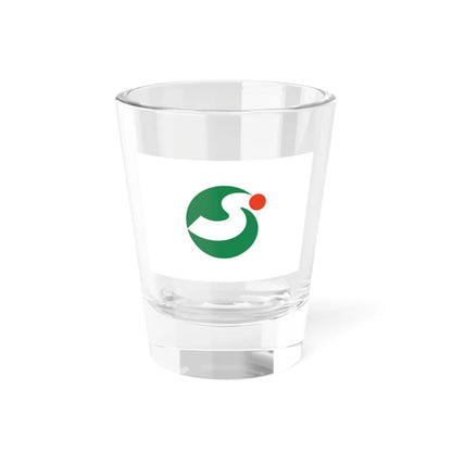 Flag of Sakai Fukui (Japan) Shot Glass 1.5oz 1.5oz - Go Mug Yourself