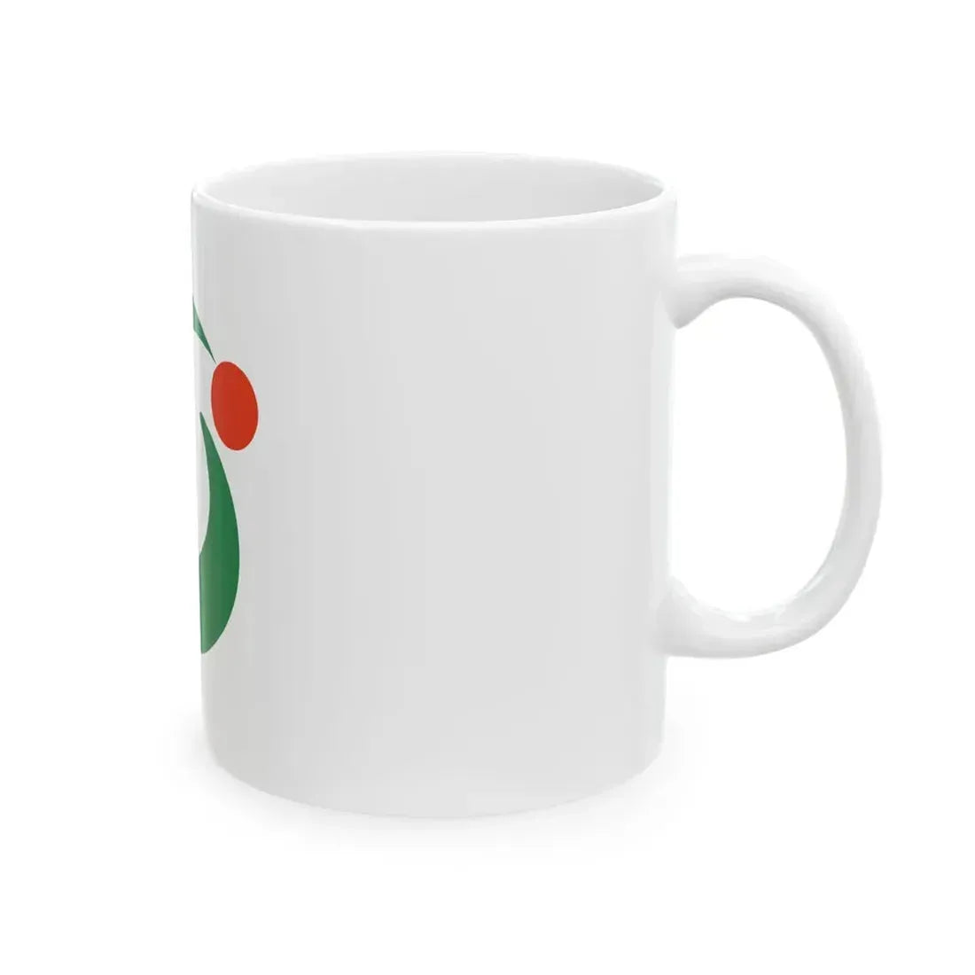 Flag of Sakai Fukui (Japan) White Coffee Mug - Go Mug Yourself