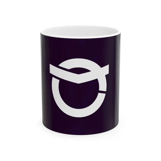 Flag of Sakai Ibaraki (Japan) White Coffee Mug 11oz - Go Mug Yourself