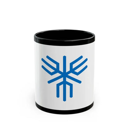 Flag of Sakai Osaka Japan - Black Coffee Mug 11oz - Go Mug Yourself