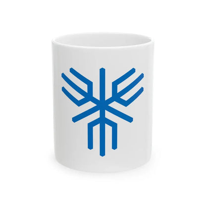 Flag of Sakai Osaka Japan - White Coffee Mug 11oz - Go Mug Yourself