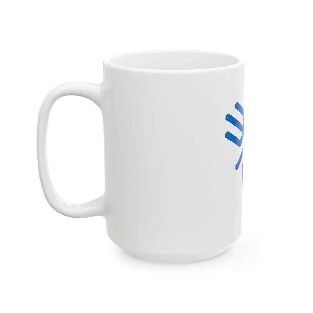 Flag of Sakai Osaka Japan - White Coffee Mug-Go Mug Yourself