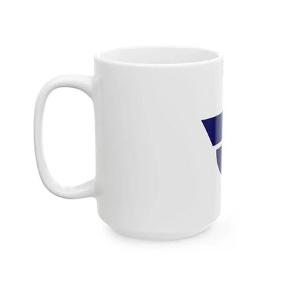 Flag of Sakaigawa Yamanashi 1968-2004 (Japan) White Coffee Mug - Go Mug Yourself