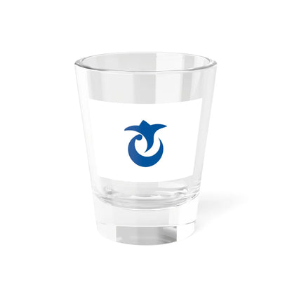 Flag of Sakaiminato Tottori (Japan) Shot Glass 1.5oz 1.5oz - Go Mug Yourself