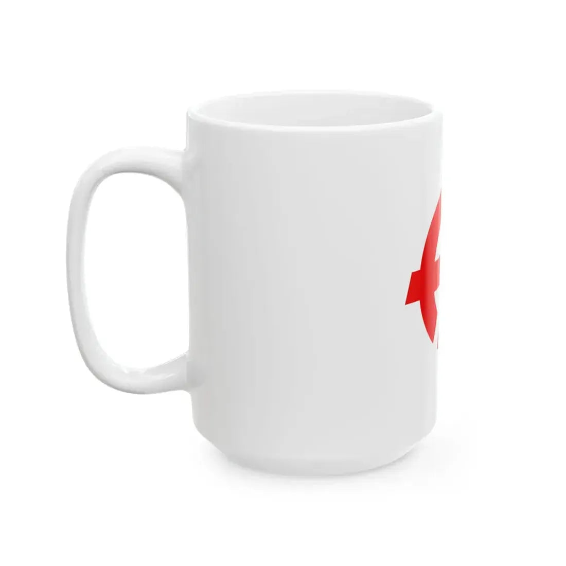 Flag of Sakaki Nagano (Japan) White Coffee Mug - Go Mug Yourself