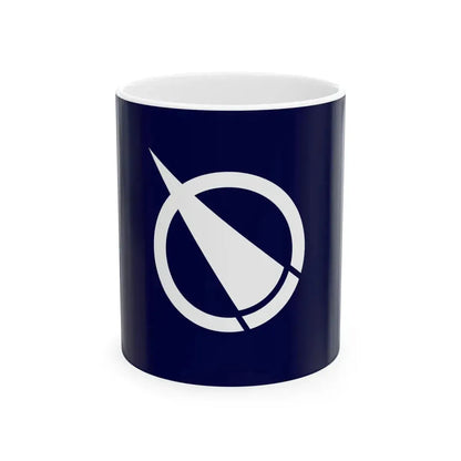 Flag of Sakakita Nagano 1973-2005 (Japan) White Coffee Mug 11oz - Go Mug Yourself