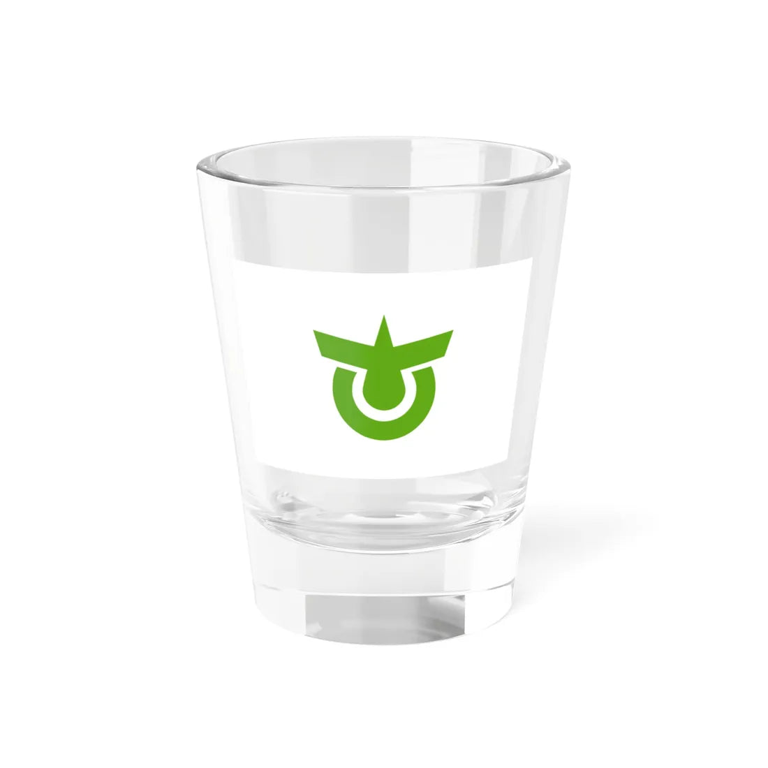 Flag of Sakashita Gifu 1961-2005 (Japan) Shot Glass 1.5oz 1.5oz - Go Mug Yourself