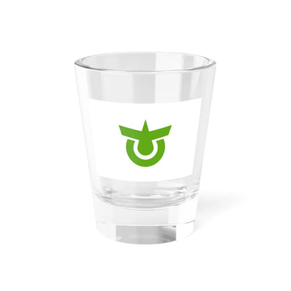 Flag of Sakashita Gifu 1961-2005 (Japan) Shot Glass 1.5oz 1.5oz - Go Mug Yourself