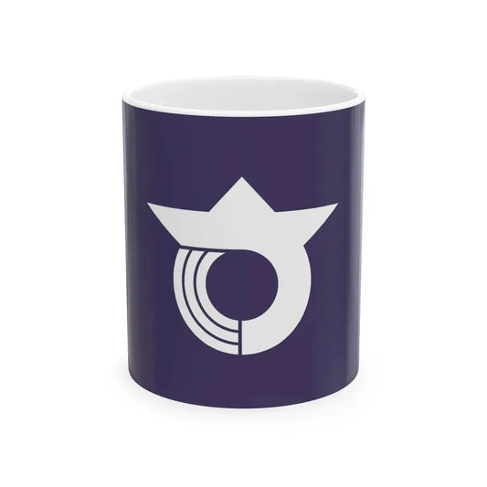 Flag of Sakawa Kochi (Japan) White Coffee Mug 11oz - Go Mug Yourself