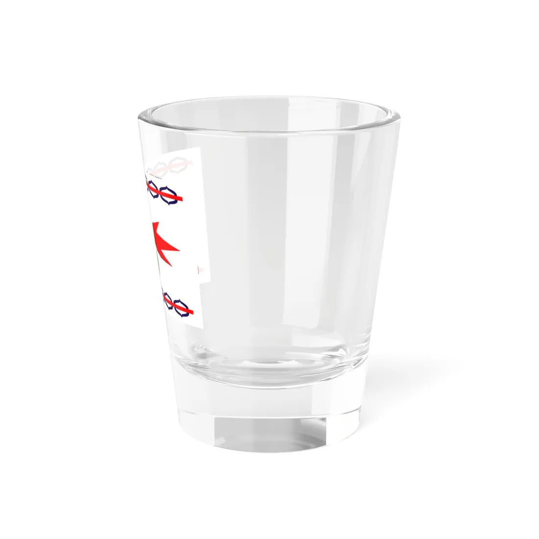 Flag of Sakhalin and Kuril Ainu (Russia) Shot Glass 1.5oz - Go Mug Yourself