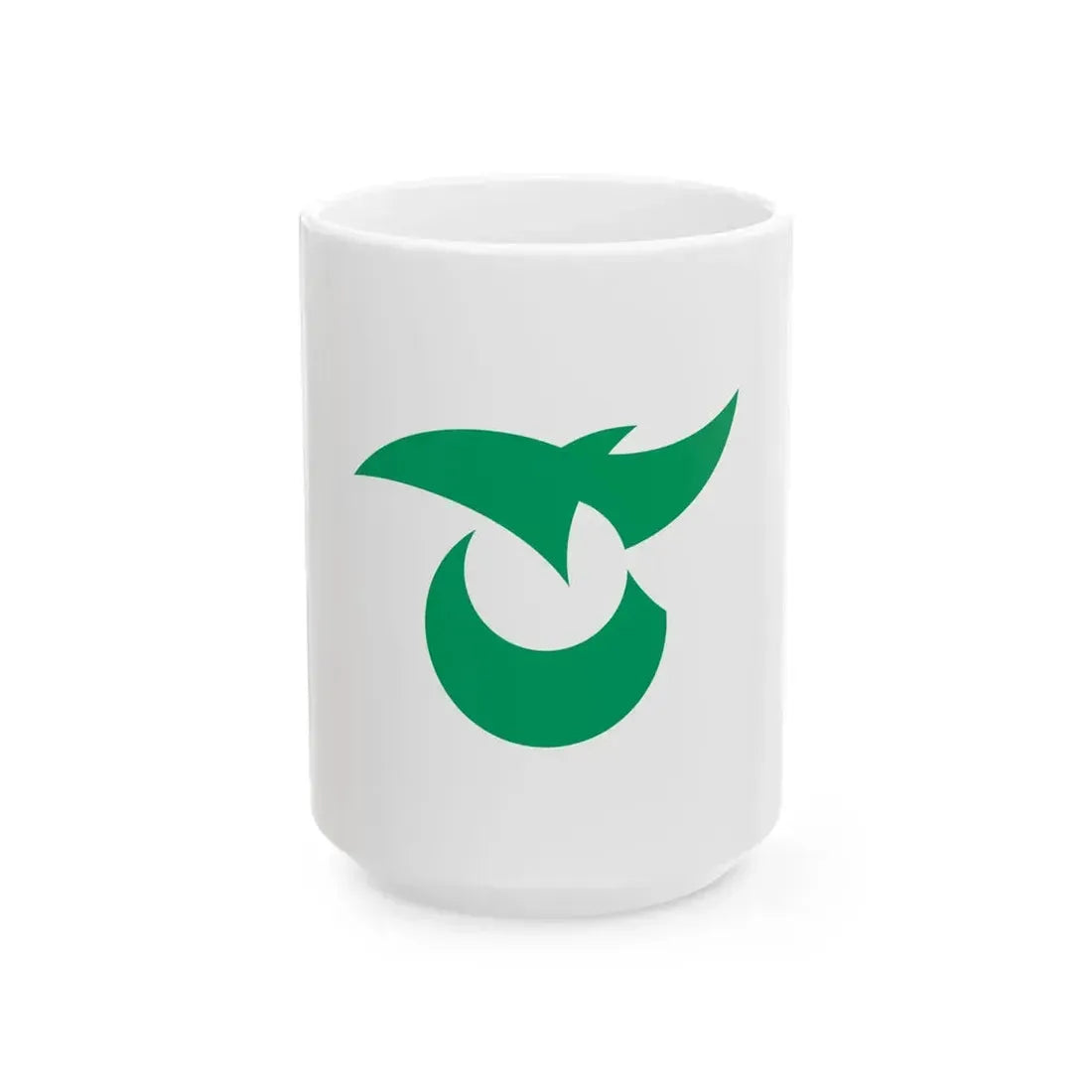 Flag of Saku Nagano (Japan) White Coffee Mug 15oz - Go Mug Yourself