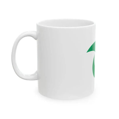 Flag of Saku Nagano (Japan) White Coffee Mug - Go Mug Yourself