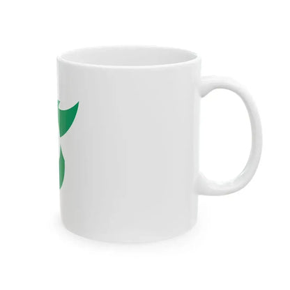 Flag of Saku Nagano (Japan) White Coffee Mug - Go Mug Yourself