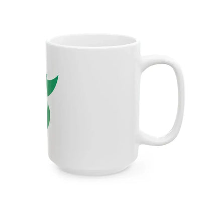 Flag of Saku Nagano (Japan) White Coffee Mug - Go Mug Yourself