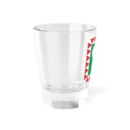 Flag of Saku Parish (Estonia) Shot Glass 1.5oz - Go Mug Yourself