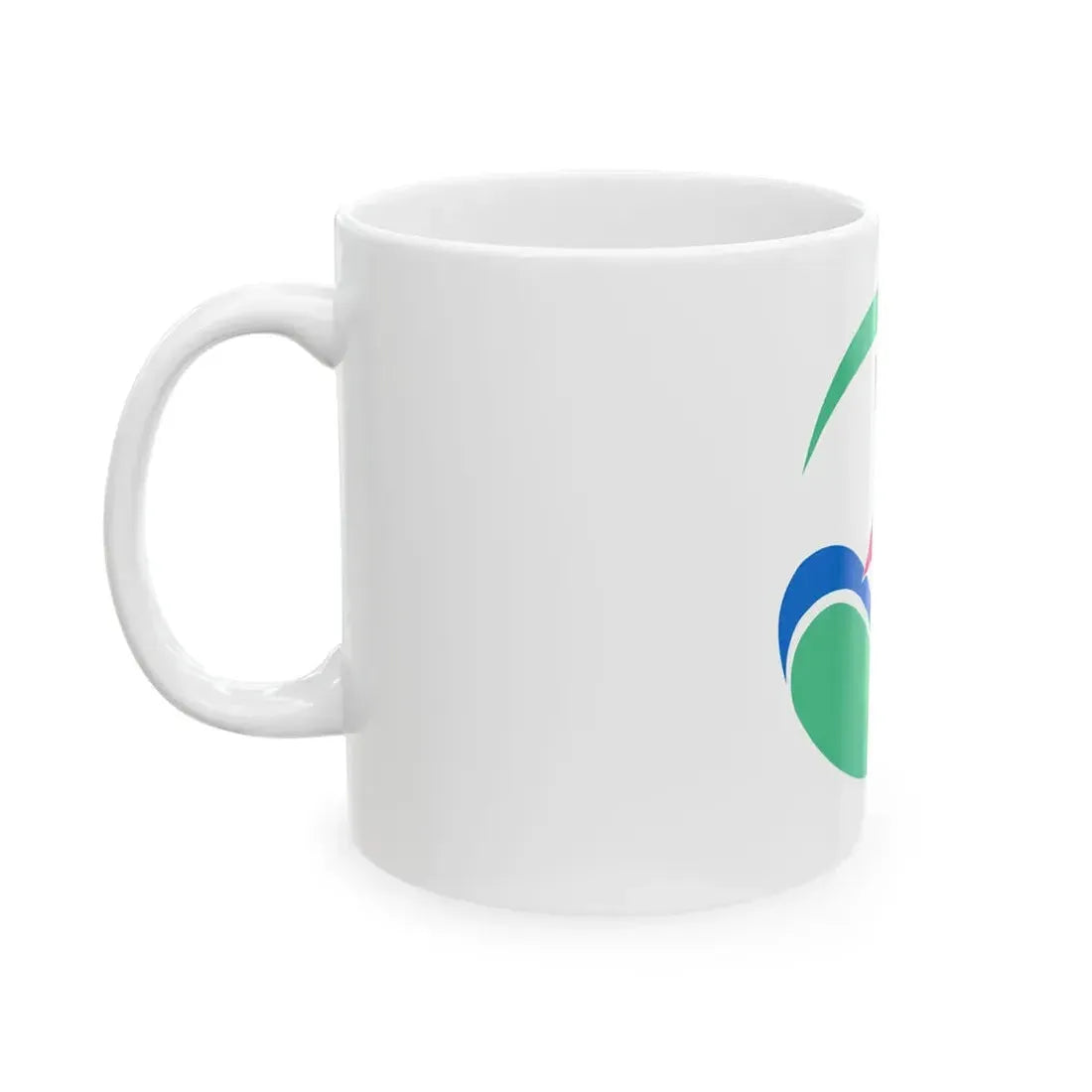 Flag of Sakuho Nagano (Japan) White Coffee Mug - Go Mug Yourself