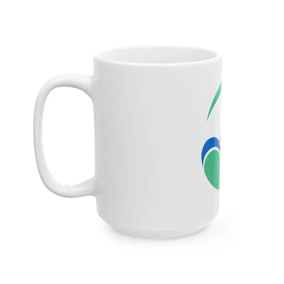 Flag of Sakuho Nagano (Japan) White Coffee Mug - Go Mug Yourself
