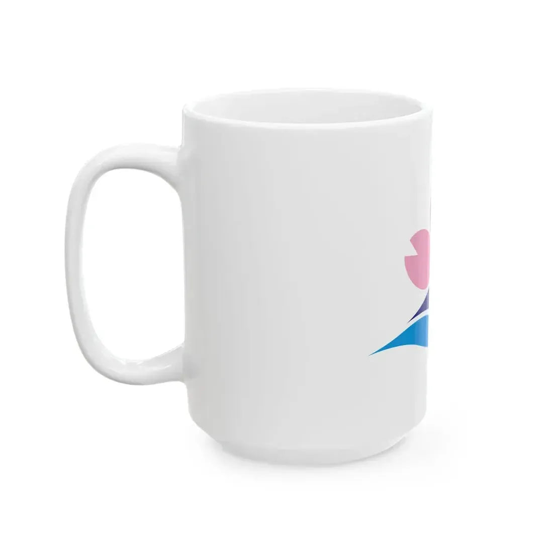Flag of Sakuragawa Ibaraki (Japan) White Coffee Mug - Go Mug Yourself