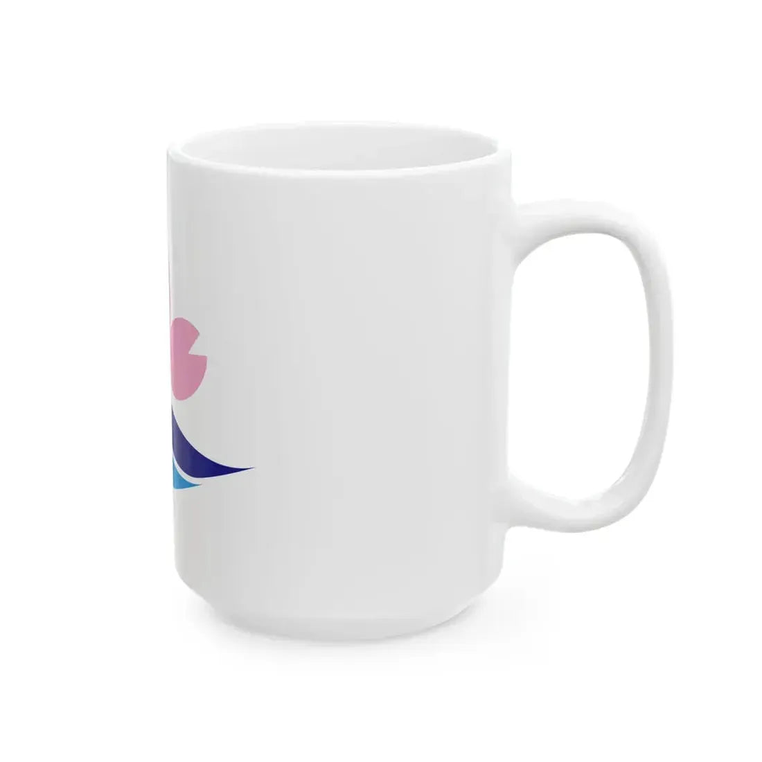 Flag of Sakuragawa Ibaraki (Japan) White Coffee Mug - Go Mug Yourself
